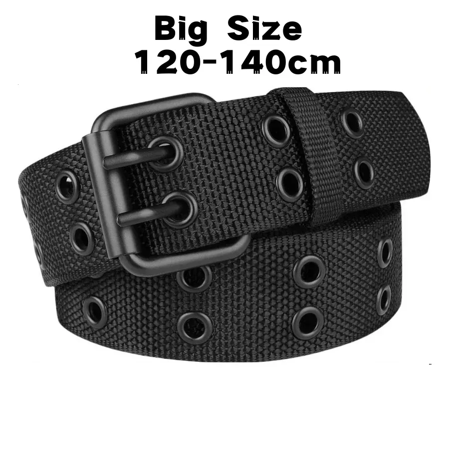 Neue Männer Atmungsaktive Nylon Stoff Gürtel Outdoor-Sport Gürtel Dornschließe Hosen Jeans Gürtel