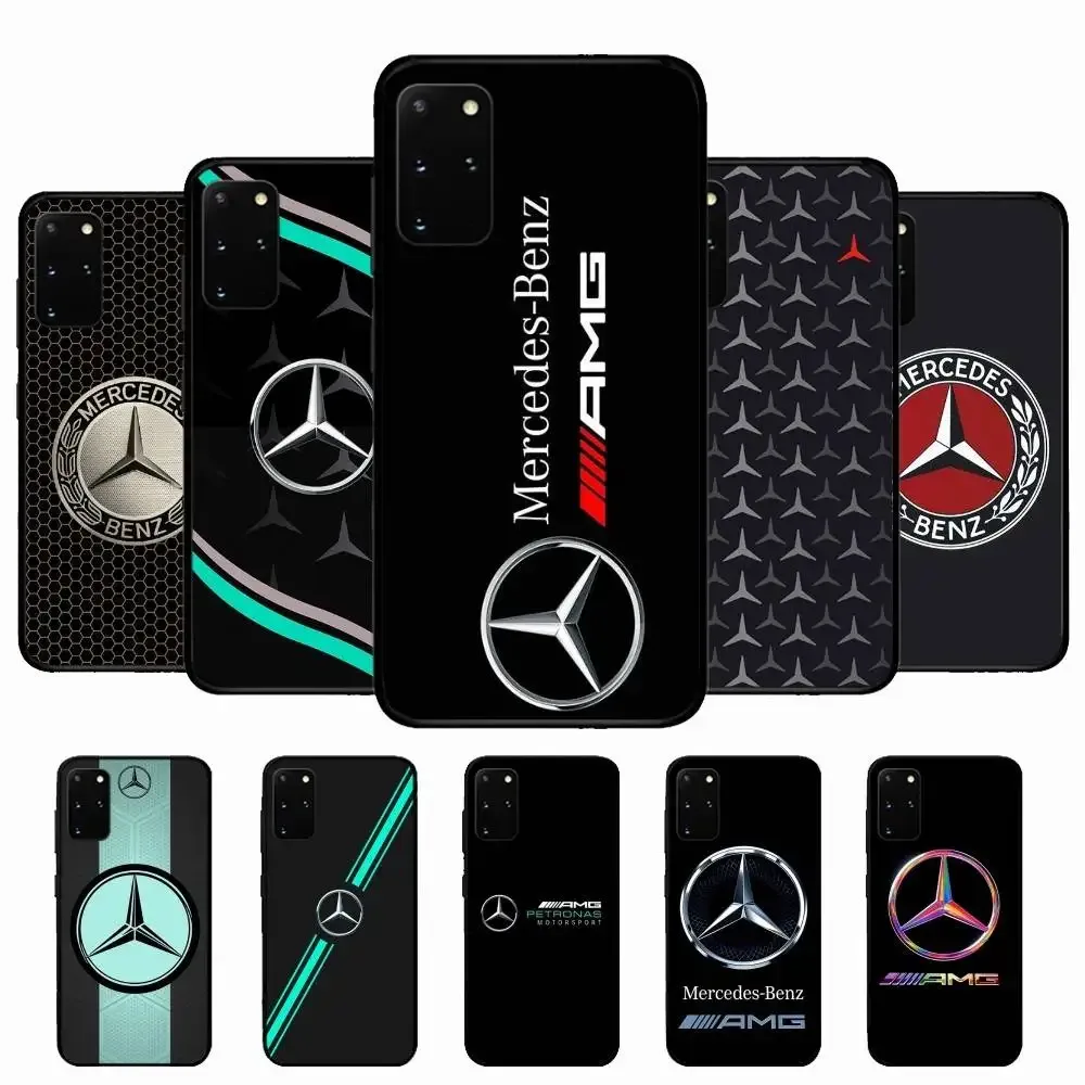 Auto M-Mercedes-Benz Handyhülle für Samsung S 24 Fe 25 Ultra Plus 20 Lite 21 30 22 23 24 22 Ultra 5G Fundas