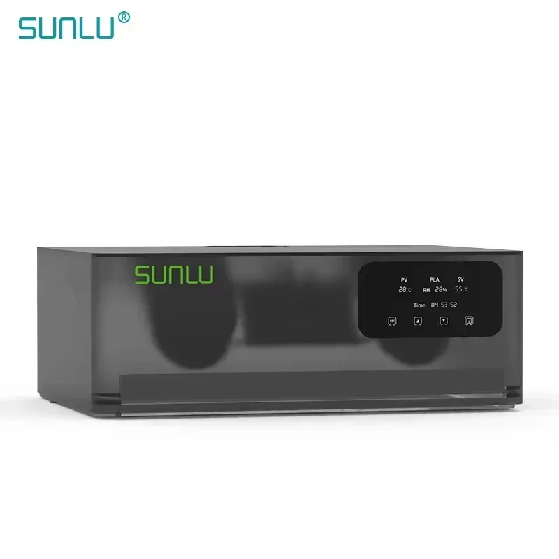 SUNLU AMS Heizgerät 3D-Druck-Trockner 20min bis 70°C ° C, Trocknen und Drucken gleichzeitig. Doppelkanal, gleichmäßige Wärme. Vollständige AMS-Kompatibilität, intelligente Feuchtigkeitskontrolle,