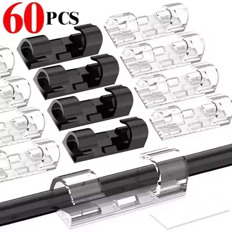Kabel Clips Organizer Drop Draht Halter Kabel Management Selbst-Kleber Kabel Manager Feste Klemme Draht Wickler Für Home Office Auto