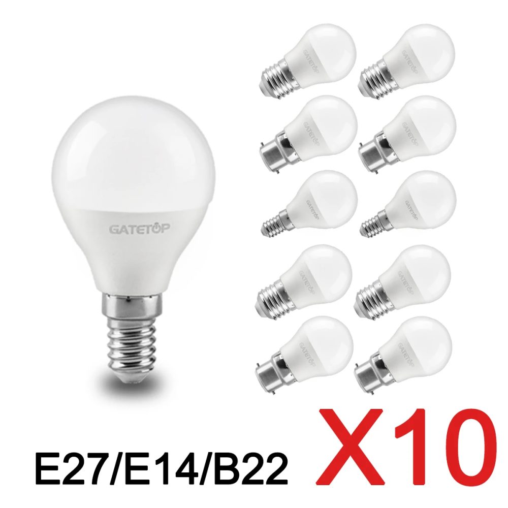 10 stücke Led Mini Birne 220 V E27 E14 B22 Globe Birne Energiesparlampe 3 W 5 W 6 W 7 W Led Warm Kalt Licht für Home Dekoration