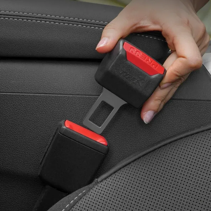 1/2 Stück Gürtelclip Sicherheitsgurt Lock Plug Dicker Einsatz Buchse Sicherheit Autozubehör