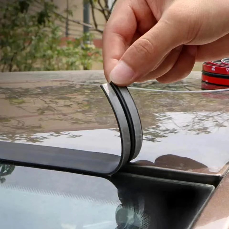 Auto Dichtungen Rand Dichtung Streifen Gummi Auto Dach Windschutzscheibe Auto Dichtstoff Schutz Streifen Fenster Dichtungen Lärm Isolierung Schalldicht