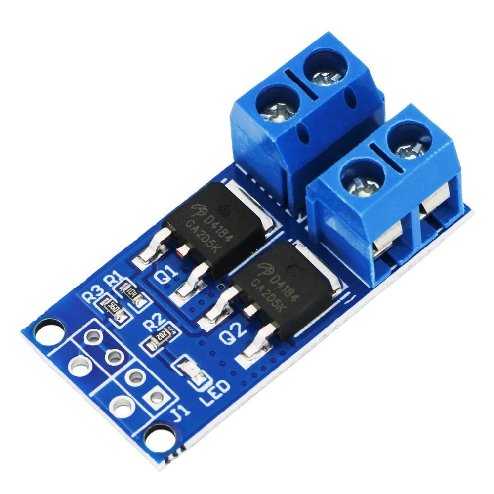 DC 5V-36V 15a max 30a 400W Dual-Hochleistungs-Mosfet-Trigger schalter Antrieb PWM-Regler Einstellung Motor drehzahl steuer platinen modul