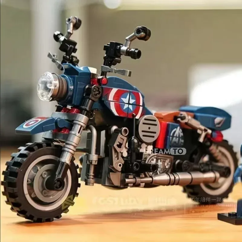 Kreative Anime-Charaktere Motorrad-Modelle Motorrad-Bausatz Spielzeug Dekorative Artikel zur Ausstellung Geschenk für Feiertage