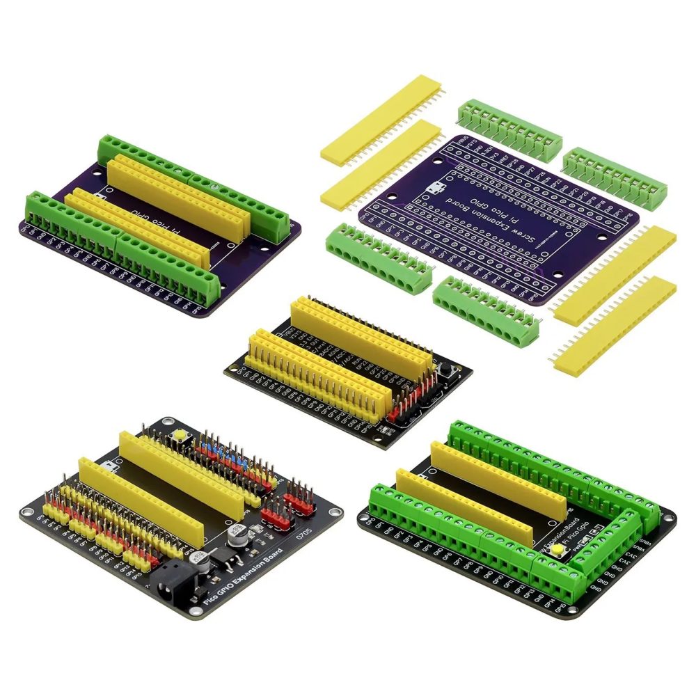 Für Raspberry Pi Pico GPIO Breakout Extender DIY Expansion Board Männlich Weiblich Pin mit Schalter für RPI Pico W