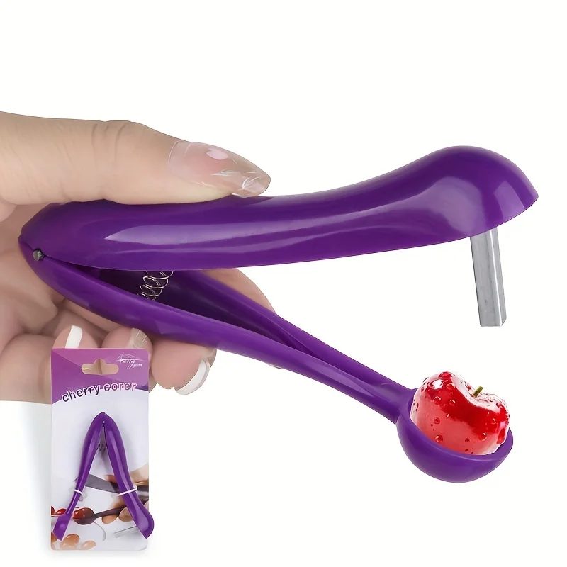 1Pc Tragbare Kirsche Obst Küche Pitter Entferner Olive Corer Entfernen Pit Werkzeug Obst Gemüse Werkzeuge Kirsche Pitter Küche Gadget
