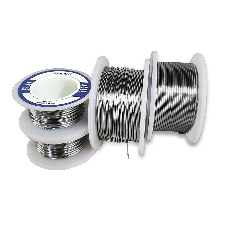 0,8mm 1,0mm 20g 50g 100g Löten Zinn Draht Zinn Schmelzen Kolophonium Kern Lot Löten draht Rolle No-clean FLUX 2,0%