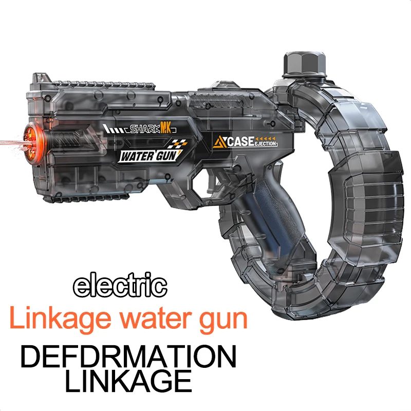 Elektrische Wasserpistolen für Erwachsene, leistungsstarker Spritzstrahl, automatische Wasseraufnahme, Wasserblaster, Sommer-Outdoor-Strandspielzeug für Jungen, Kindergeschenk