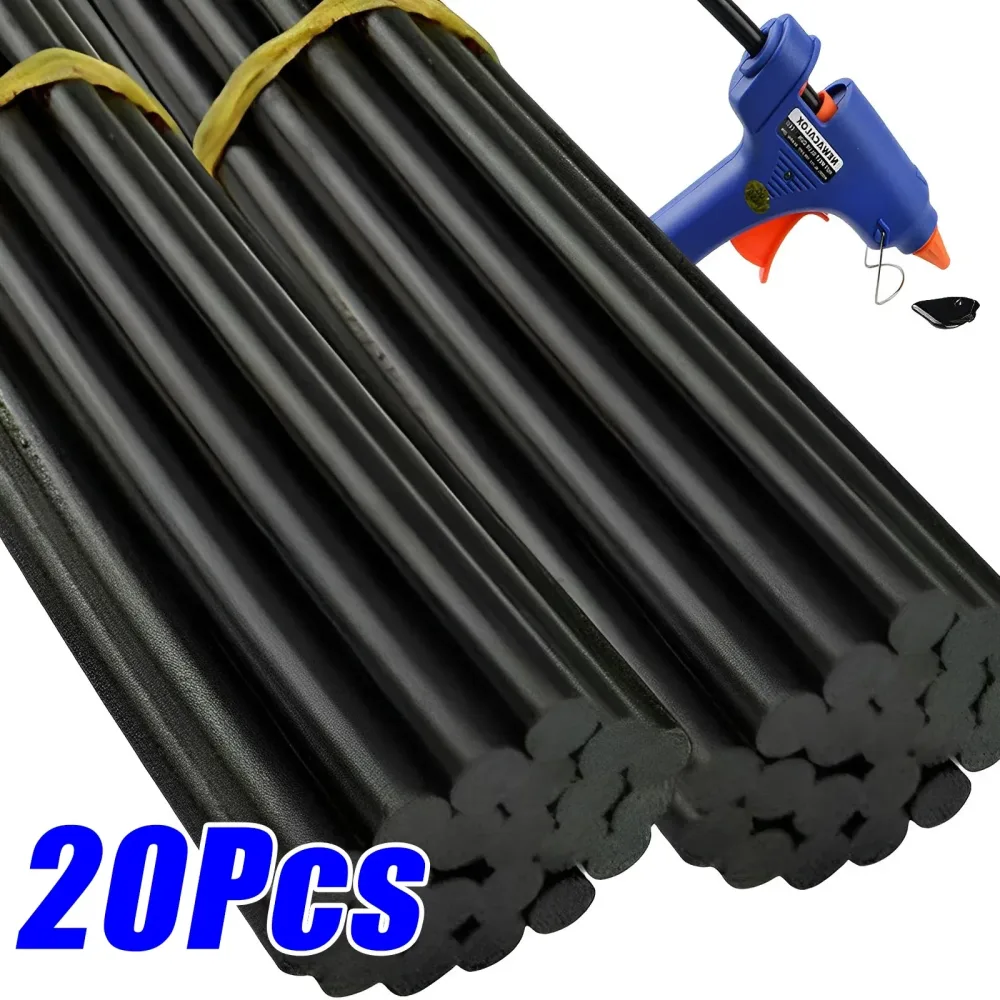 10 stücke Auto Kleber Sticks Auto Körper Dent Reparatur Kleber Sticks Schwarz Hohe Viskosität Hot Melt Kleber Starke Haftung Stick auto Reparatur Werkzeug