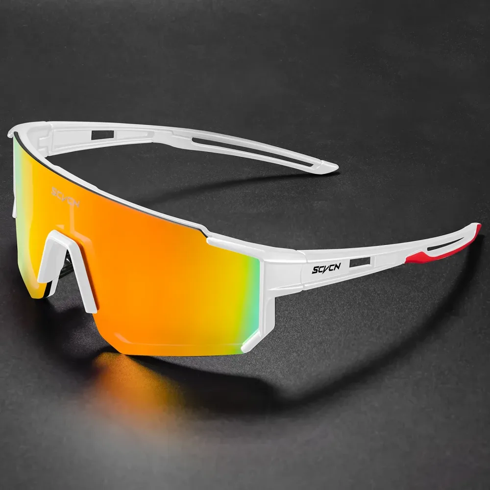 SCVCN Radfahren Brille Fahrrad Sonnenbrille Männer UV400 Brillen Sport MTB Outdoor Brille Fahrrad Frauen Sonnenbrille Multi Farbe Reiten