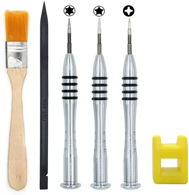 MacBook-Schraubendreher-Werkzeugsatz, 1,2 mm P5 Pentalobe T5 Torx 1,5 mm PH000 Kreuzschlitzschraubendreher zur Reparatur von MacBook Air 13 Zoll 15 Zoll Pro Retina