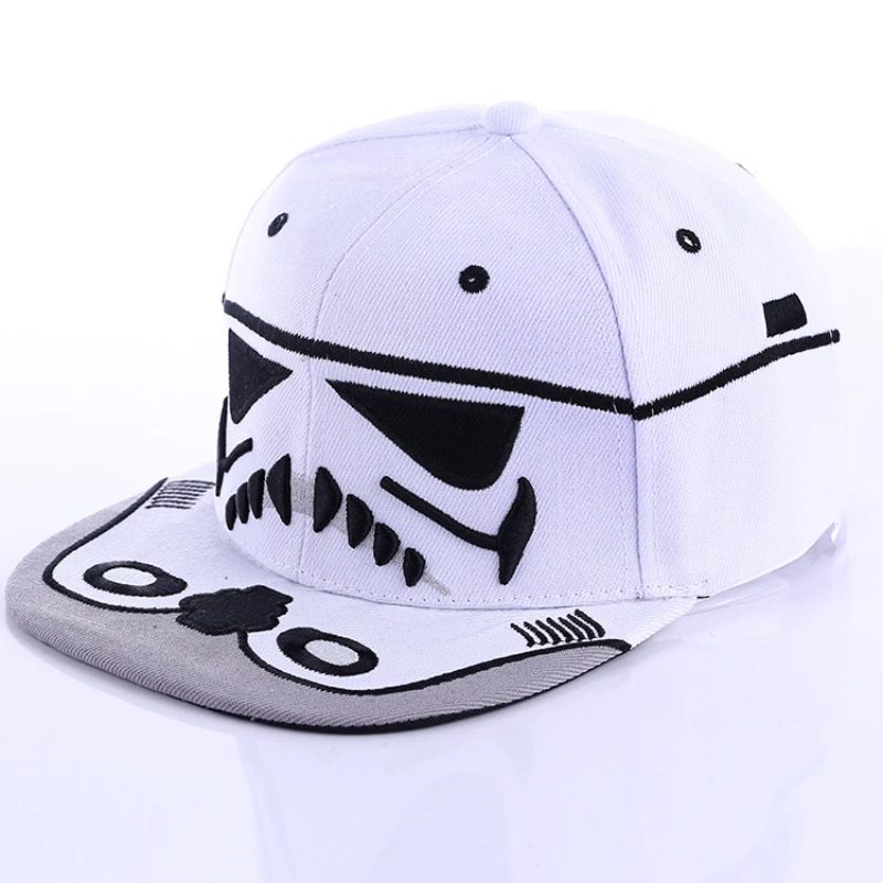 Star Wars Hut Darth Vader Clone Troopers Imperial Stormtrooper Unisex-Baumwoll-Baseballmütze Lässiger Sonnenschutzhut Hut mit flacher Krempe