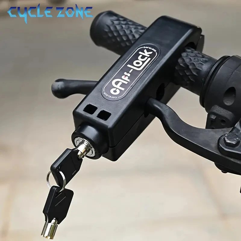 Fahrrad Anti-Diebstahl Lock Elektrische Fahrrad Bremse Lenker Grip Lock Tragbare Verhindern Diebstahl Fahrrad Motorrad Schlösser Radfahren Zubehör