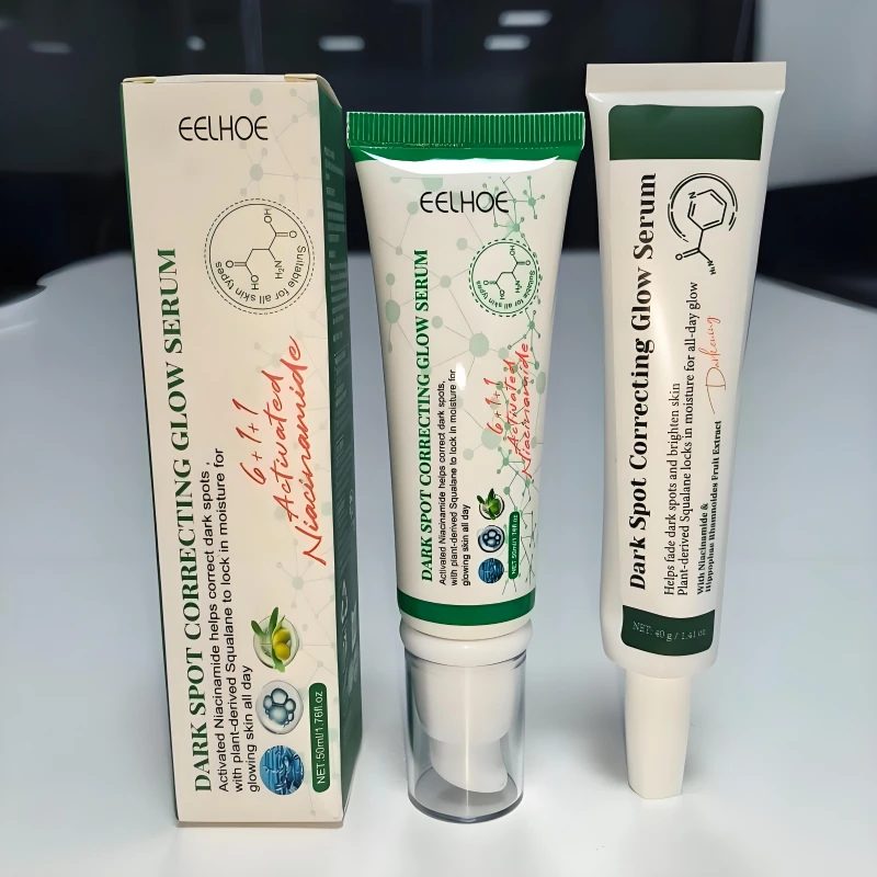 Dunkle Flecken korrigierendes Glow-Serum, Mattheit, Akne und Melanin-Entferner, Niacinamid-Gesichtshaut, feuchtigkeitsspendende, aufhellende Hautpflege