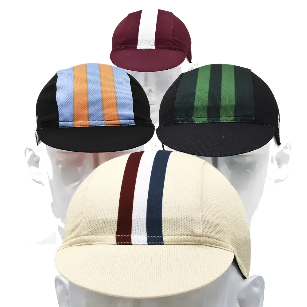 Klassische Retro-Radkappe für den Außenbereich, Sport, atmungsaktiv, schnell trocknend, Unisex