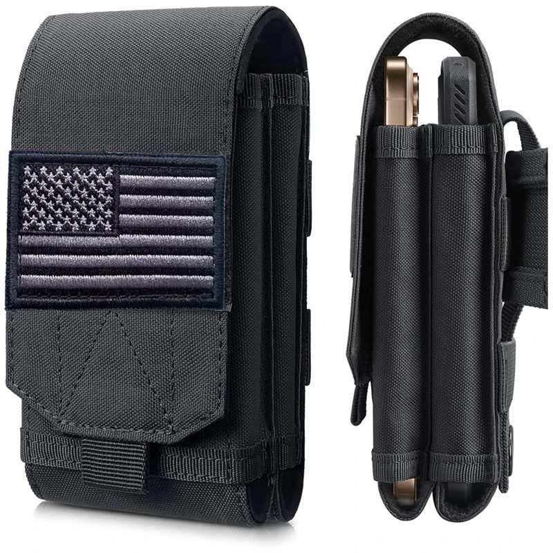 Doppel Molle Laser Handy Tasche Taktische Gürtel EDC Beutel Halter Taille Zubehör Tasche Outdoor Camping Handy Pack Tasche