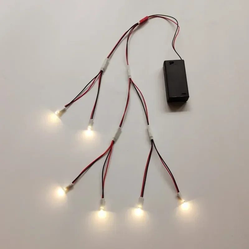 Neue LED-Lampe mit Perlen, kleines Nachtlicht Nr. 5-Batterie, kleine Glühbirne, DIY, kreatives Modelllicht