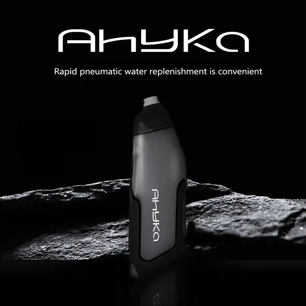 AhyKa Fahrrad 600 ml Aerodynamische Wasserflasche Halterung Set Fahrrad Wasserflasche MTB Rennrad Rahmen Unterrohr Reiten Wasserkocher