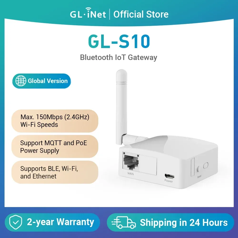 GL-S10 BLE IoT-Gateway |   PoE-Netzteil