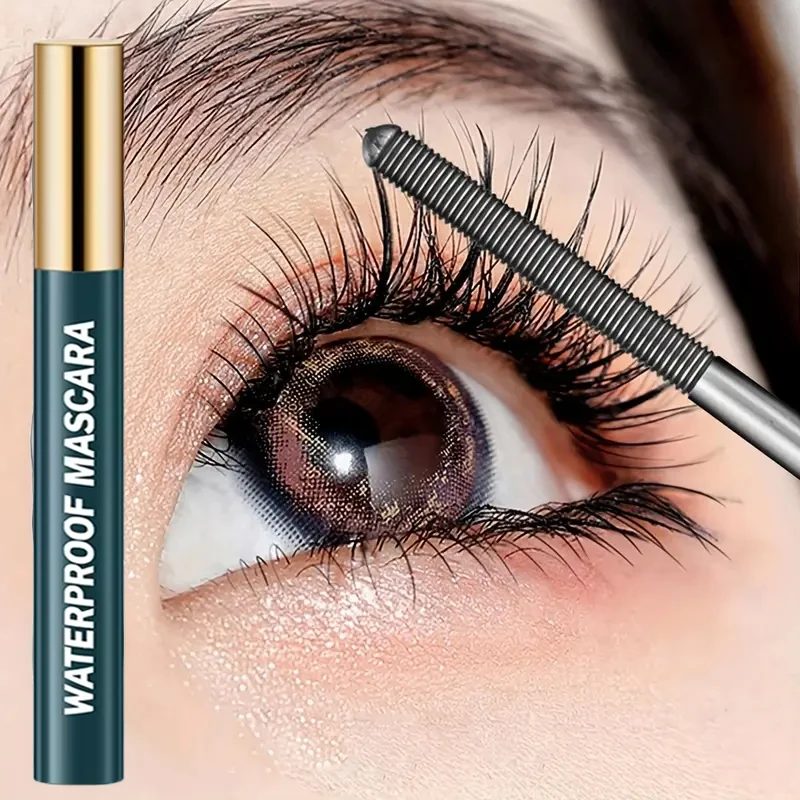 4D-Mascara, schwarz, wasserfest, ultralang, voluminös, langlebig, wischfest, perfekte Festivals und besondere Anlässe