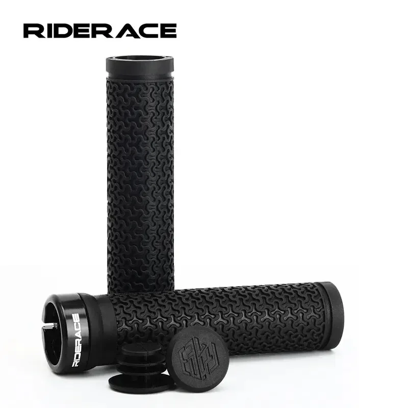 Fahrrad griff mtb mountain bike weiche einseitige verriegelung lenker abdeckung stecker gummi rutsch fester fahrrad griff