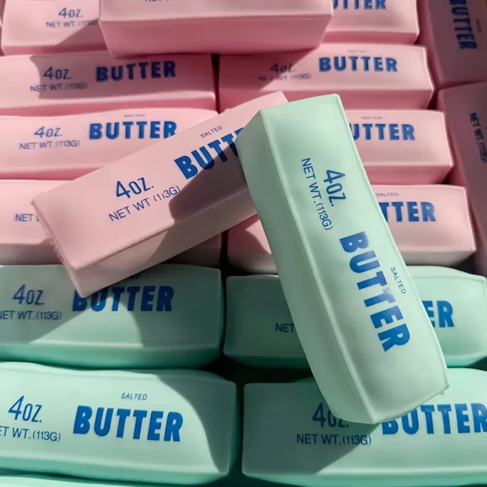 Butter-Stick Squishy Stressball Fidget Toy Knuspriges Quetschspielzeug Runde Blöcke Gefüllt ASMR Anti-Stress Handentspannungs-Geschenkspielzeug