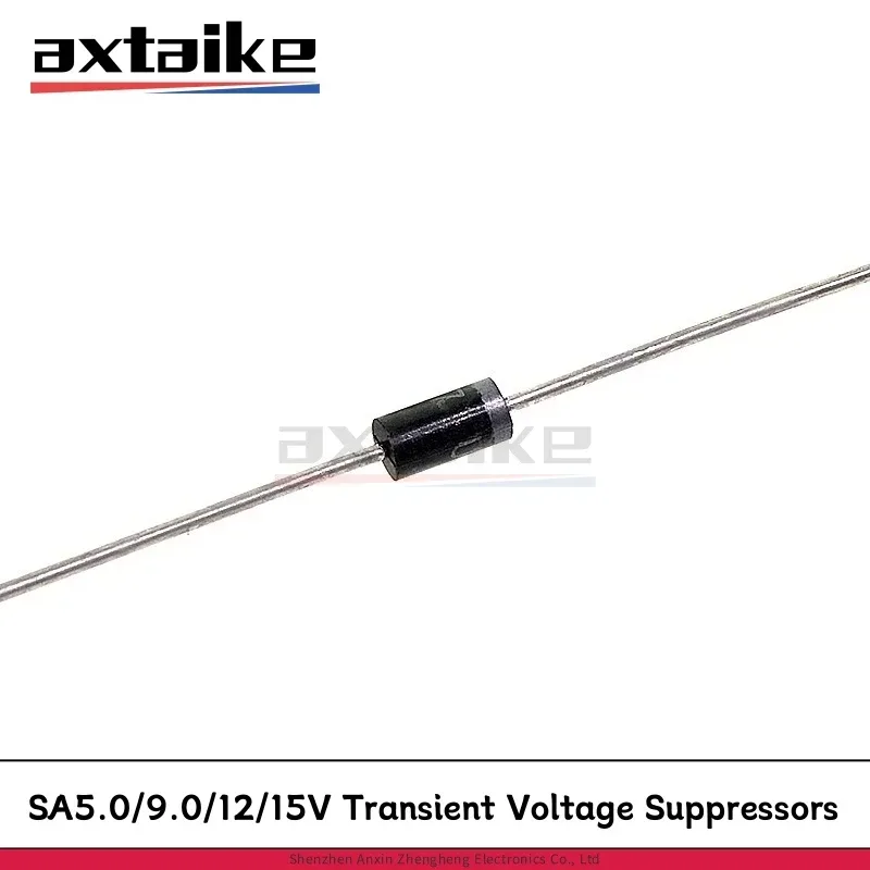 20 Stück SA5.0A SA5.0CA SA9.0CA SA12A SA12CA SA15A SA15CA 5V 12V 15V 500W Bidirektionale Überspannungsschutzdioden TVS-Dioden