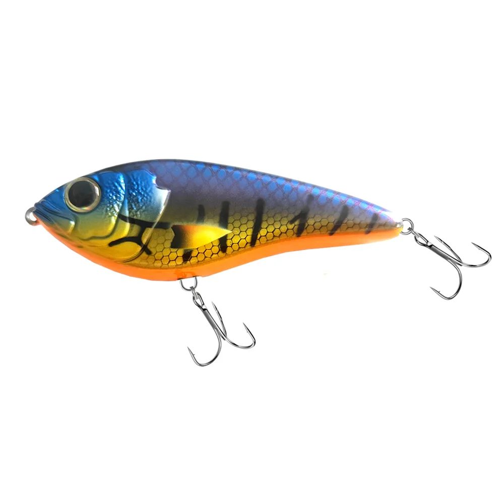 7cm 10cm 12cm VIB Angelköder Jerkbait Angelköder mit Lautem Geräusch für Hecht Neue Form Harte Künstliche Wobbler Pesca Leurre Barsch