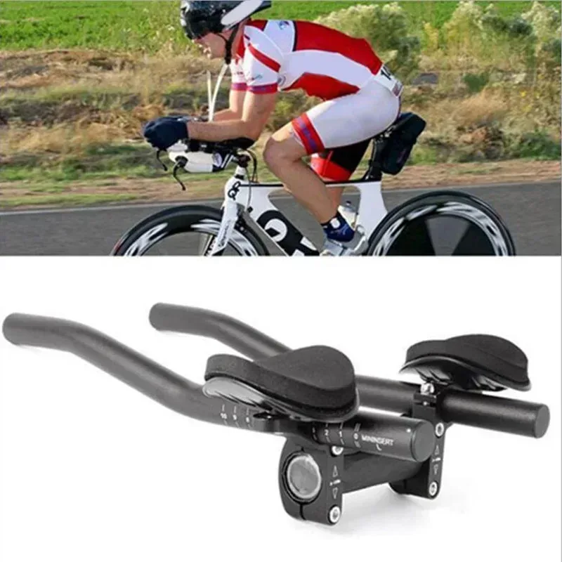 Lenker Aluminiumlegierung Rest TT Bars Arm Entspannungsablage Split Vice Radfahren Fahrradablage Lenker für Fahrrad Fahrrad Langstrecken