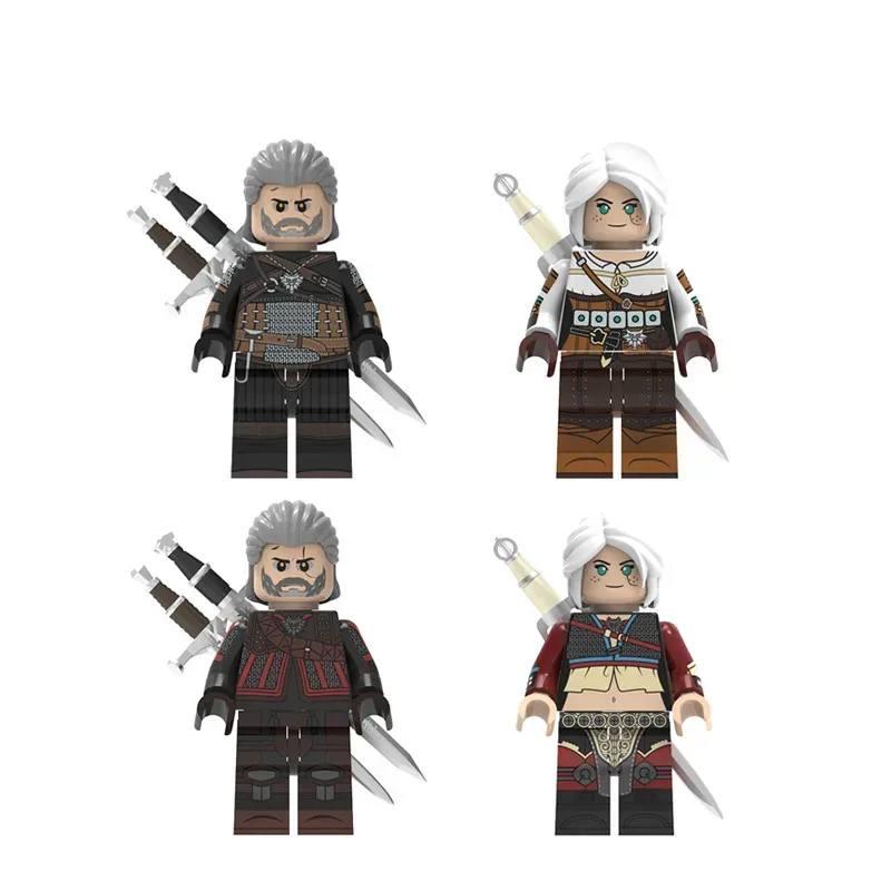 Monster Hunter Renzai Zauberer Geralt Shiri Kinder-Puzzle-Bausatz FT24-27 Sammlerstück für Spiele-Enthusiasten