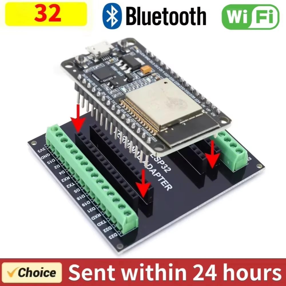 ESP32 Entwicklungsboard WiFi + Bluetooth Modul Ultra-Niedriger Stromverbrauch Dual-Core NodeMCU-32 32D 32U 30-Pin Board