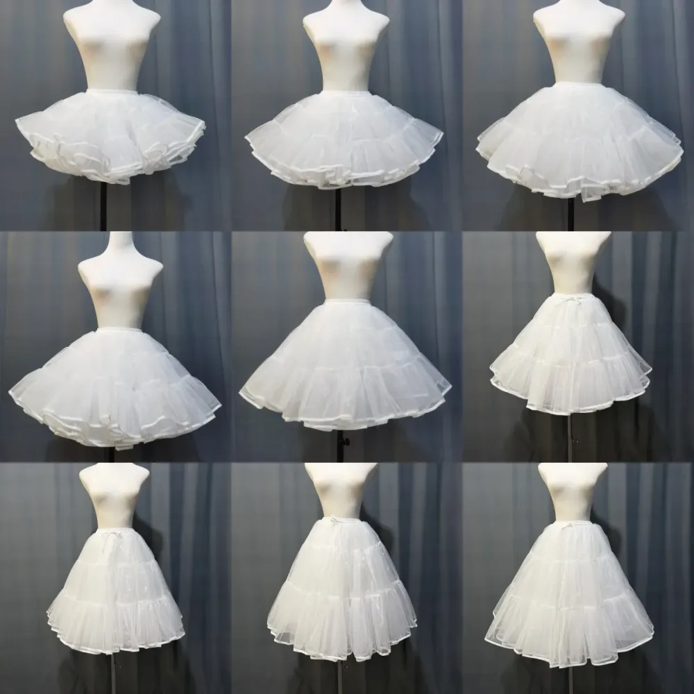 Lolita Super Stuffed Petticoat ohne Knochen, weicher Rockunterzug aus Gaze, kurzer Duck-Butt-Rock, Korea Japan Neu