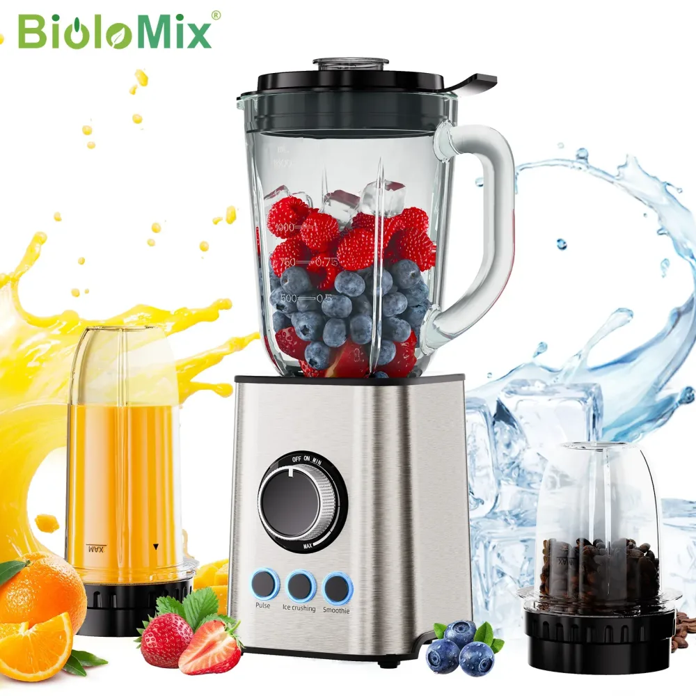 BioloMix BPA-freier 5-Ebenen-Dörrautomat ? Digitaler Timer & einstellbare Temperaturregelung zum Trocknen von Obst, Gemüse, Fleisch und Beef Jerky