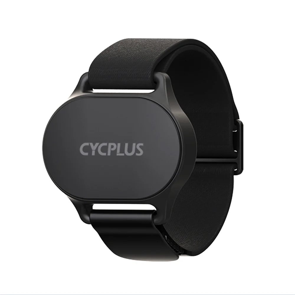 CYCPLUS Herzfrequenzsensor Armband Handgelenkgürtel Bluetooth ANT+ Fitnessmonitor für Garmin Wahoo GPS Fahrradcomputer