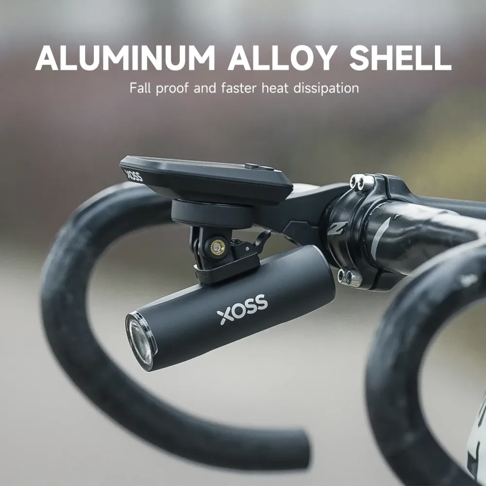 XOSS XL400/800/1200 Fahrradlicht Aluminium Frontlicht für Fahrrad Wiederaufladbare MTB Frontlampe Scheinwerfer Fahrradzubehör