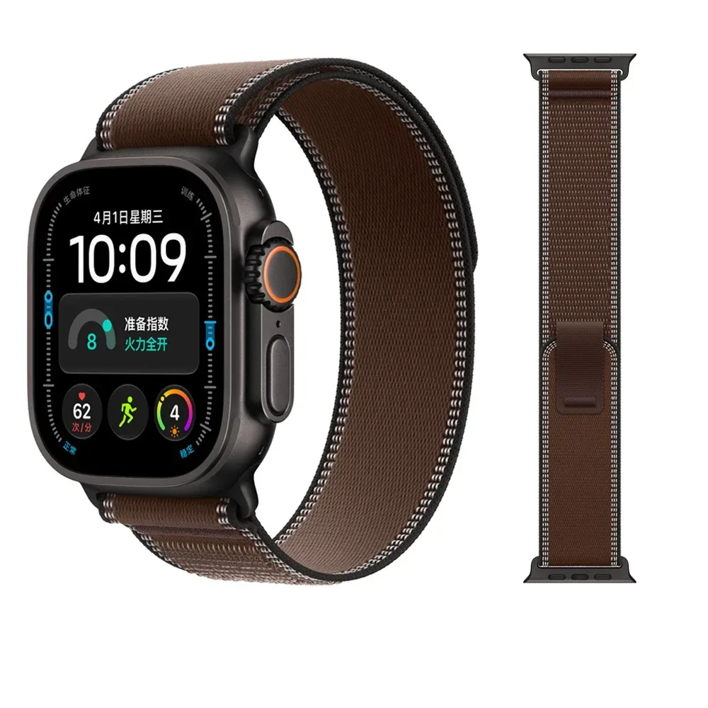 Trail Loop Armbänder für Apple Watch Ultra 4 3 Band 49mm 44mm 46mm 45mm 41mm 42mm 40mm Correa Armband iWatch Series 10 9 SE 11 12