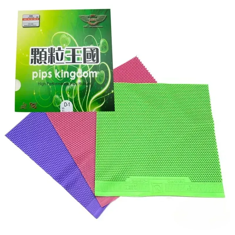 Original Dawei 388D-1 (388D-1,388 D-1) Tischtennisbelag mit langen Noppen (PingPong) ohne Schwamm (Topsheet, OX)