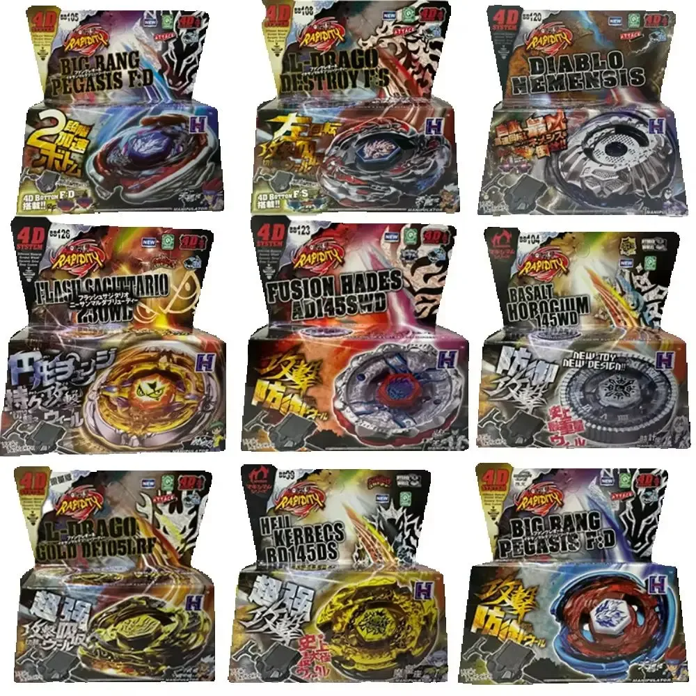 Takara Tomy 31 verschiedene 4D-Metall-Fusion-Sets, inklusive Launcher und Kreisel ? das ultimative Kampfspielzeug-Geschenk für Kinder