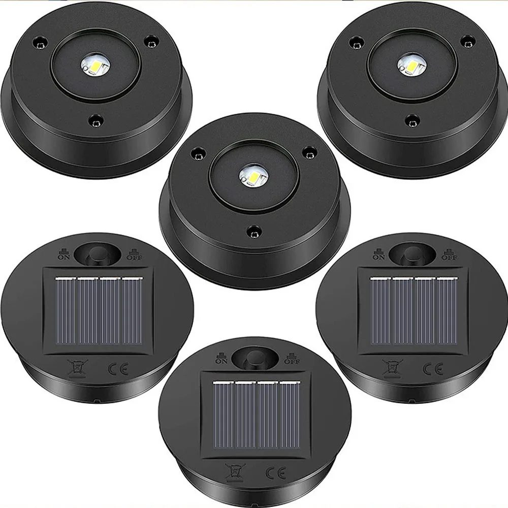 7 cm/8 CM Solar Licht Ersatz Top 1,2 V Wasserdichte LED Solar Panel Laterne Deckel Licht Solar Laterne top Outdoor Decor Garten
