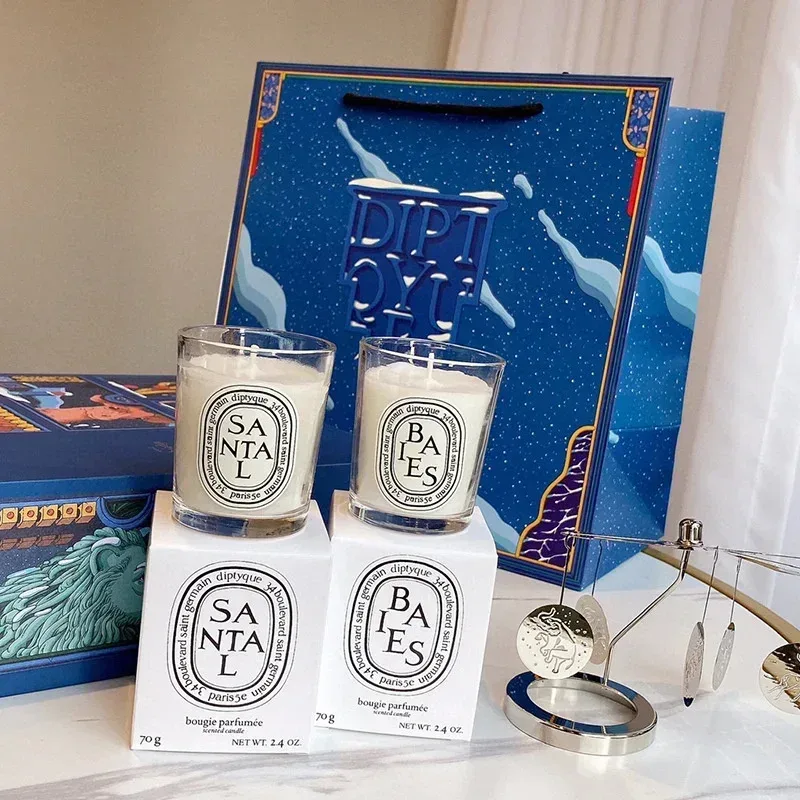 Neue Licht Luxus Hohe Diptyques Aromatherapie Kerze Set Romantische Einzigartige Box Für Party Valentinstag Dekor Hochzeit Begrenzte Geschenk