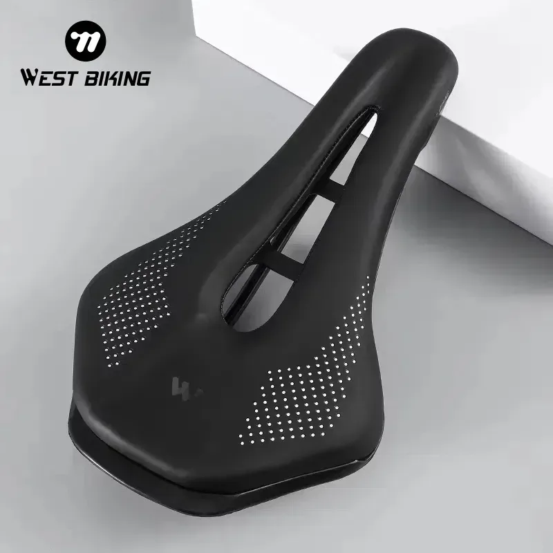 West biking ultraleicht mountraleid fahrrad sattel mtb kurze nase rennrad sitz pu leder hohl prost atic sattel fahrrad teile