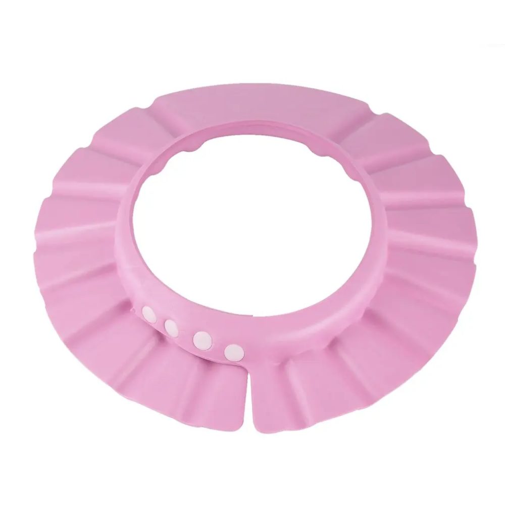 Baby Shampoo Shower Cap Children Kids Safe Shampoo Bath Bathing Shower Cap Hat Wash Hair Shield Adjustable Elastic Shampoo Cap