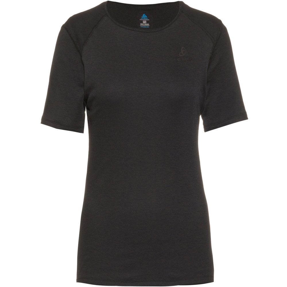Odlo Active Warm Base Layer T-Shirt für Damen - Wandern, Ski & Snow - schwarz, M