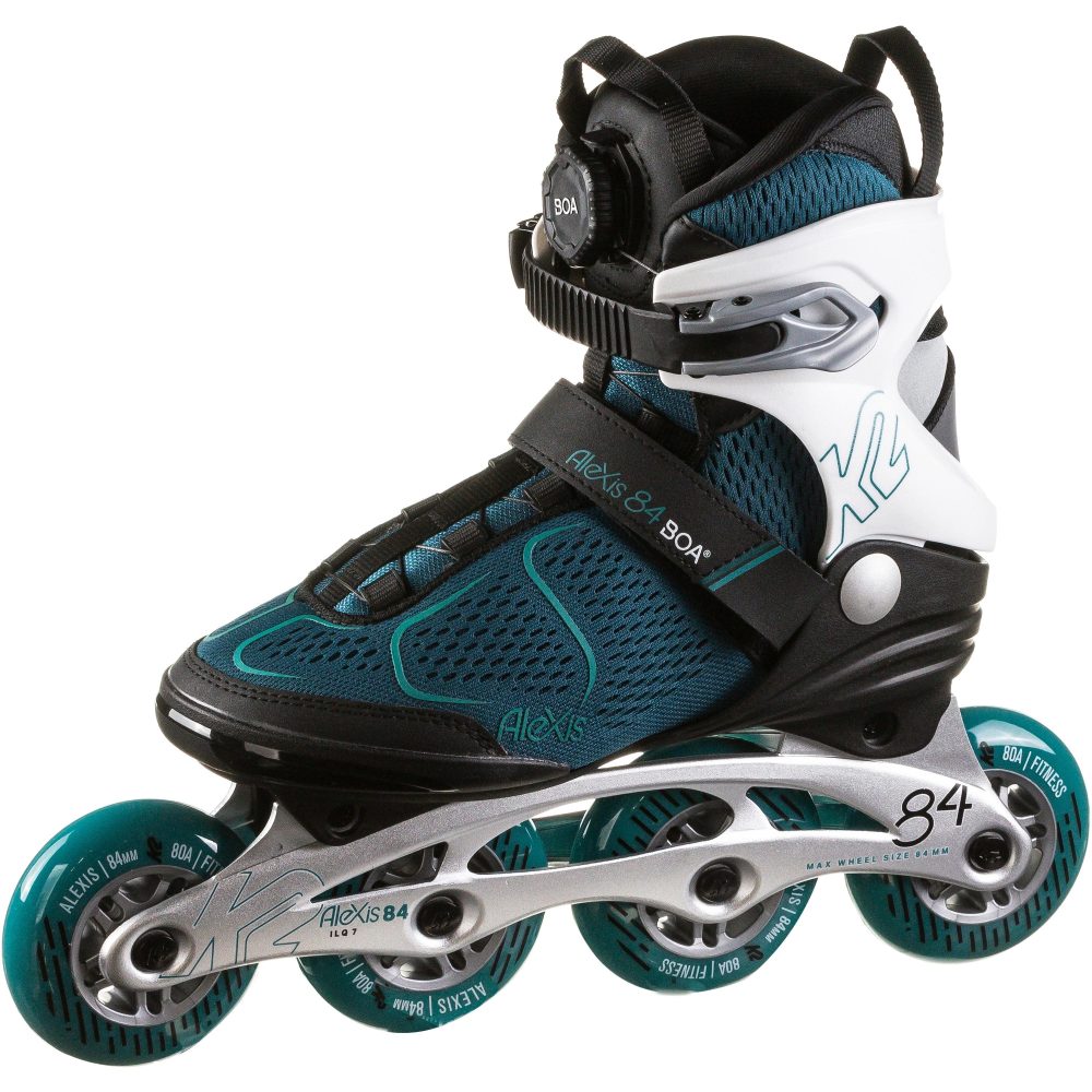 K2 Alexis 84 BOA® Damen Inlineskates Blau, Damen, Größe: 9