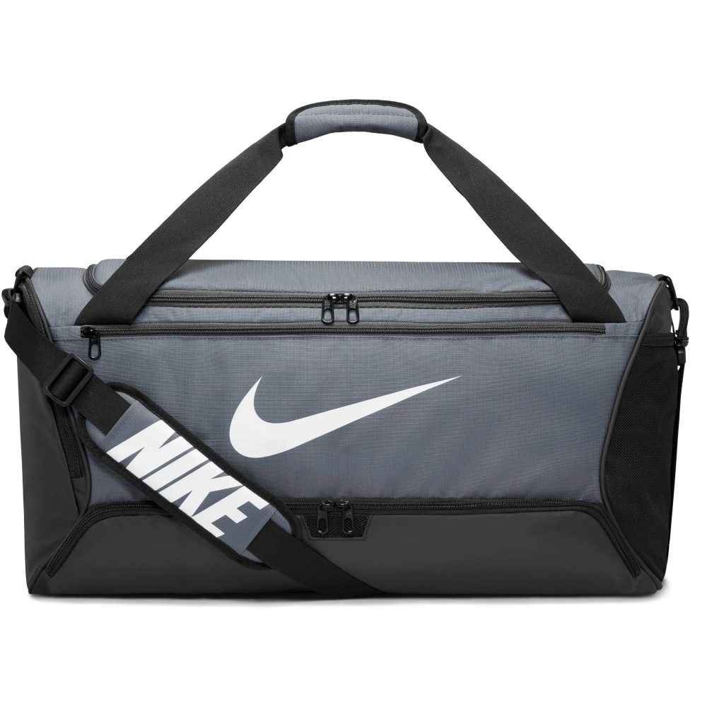 Nike - Sporttasche, Brasilia 9.5 (60L), One Size, Dunkelgrau