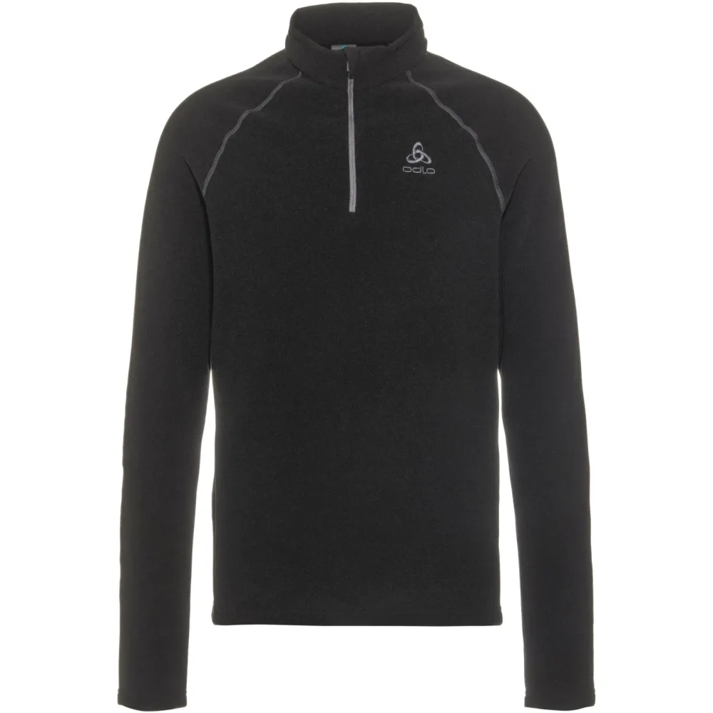 Odlo Rigi Mid Layer Half-Zip für Herren - Wandern, Ski & Snow - schwarz, L