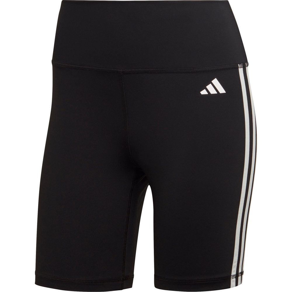 ADIDAS Damen Fitnesstight Essentials 3-Streifen High-Waisted schwarz | XS