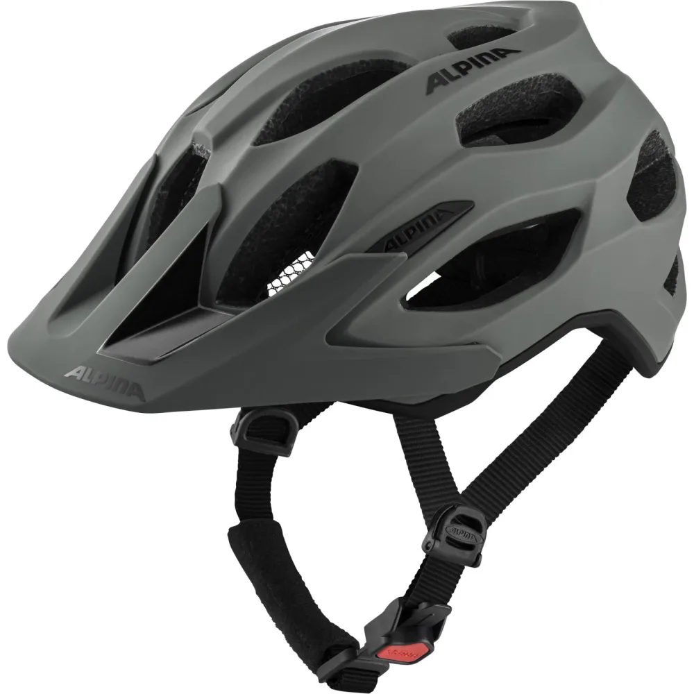 ALPINA Fahrradhelm Carapax 2.0 grau | 57-62CM