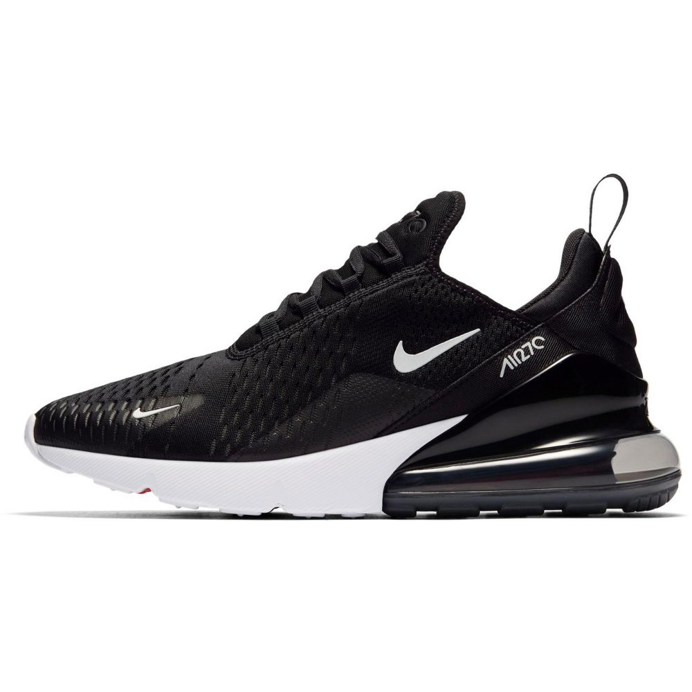 Nike Air Max 270 Sneaker - Black + White + Solar Red EU41 Herren